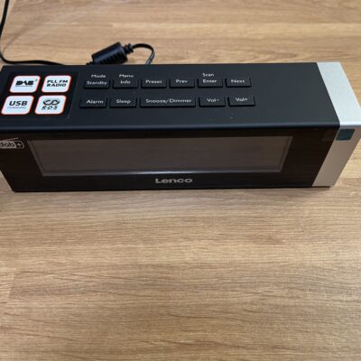 Radio-réveil Lenco Cr - 630Bk